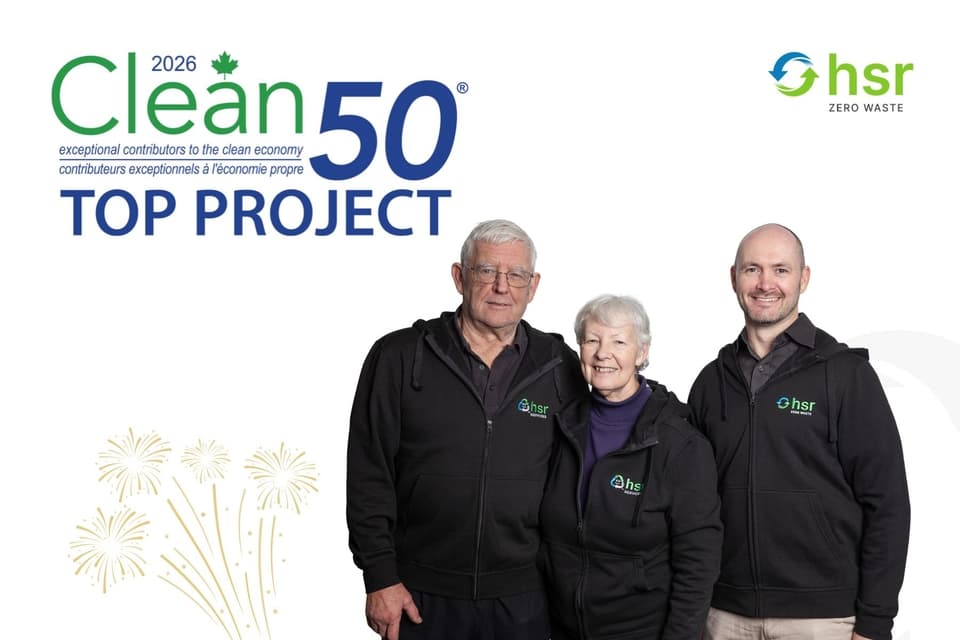 HSR Zero Waste Earns 2025 Clean50 Top Project Award for Convention Centre Transformation