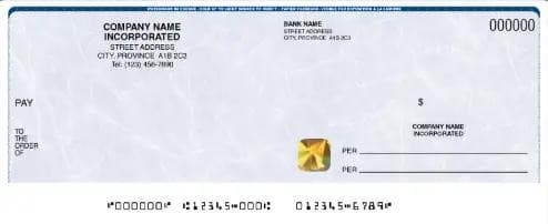 ChequesNow propose des fonctionnalités de sécurité avancées pour les chèques d'entreprise canadiens