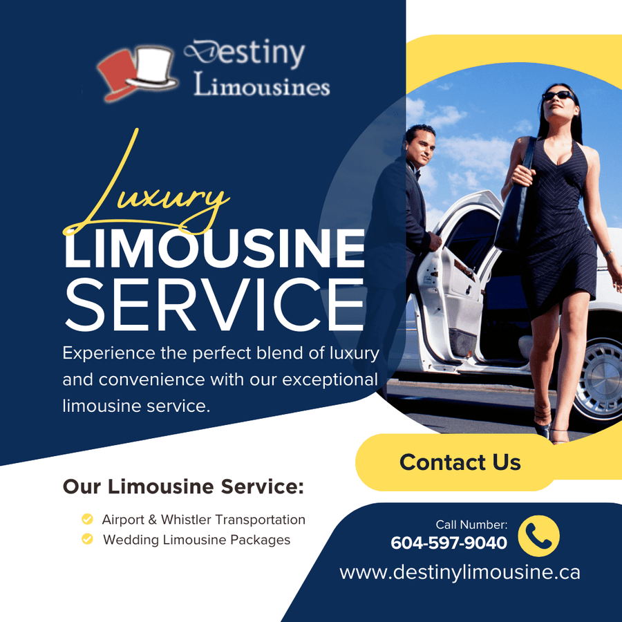 Destiny Limousine Launches Premium YVR to Whistler Transportation Service